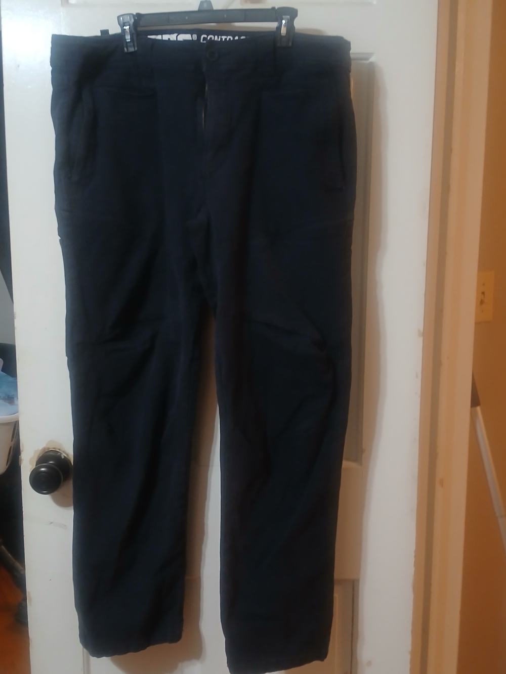 Men's VITKOS CONTRACTOR Navy Blue Casual Pants - Classic Everyday CARGO Trousers